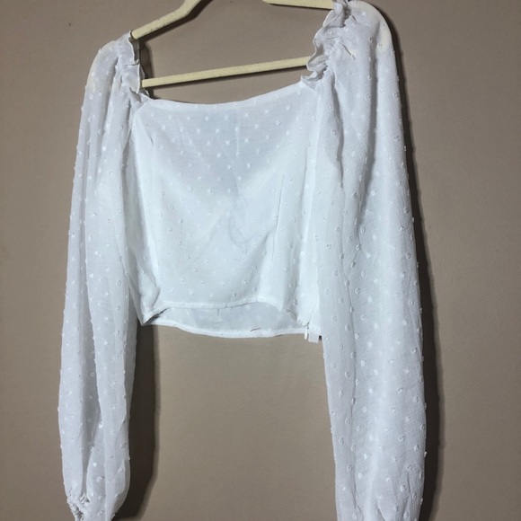 Balloon sleeve / milkmaid blouse - Picture 3 of 3